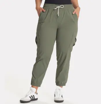 Comfort cargo style joggers for women