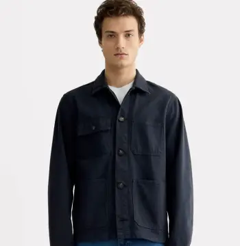 Overshirt transition jacket